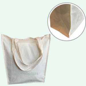 Bolsa de Tocuyo Grueso con Fuelle