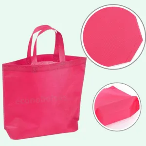 Bolsa notex con base fucsia BOX