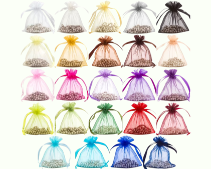 colores de bolsas de organza