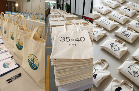 tote bag de lona en Gamarra