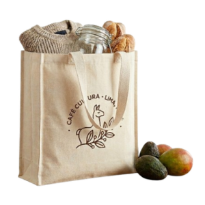 Bolsas de lona con Fuelle personalizadas