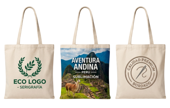 Personalización de Bolsas de Lona